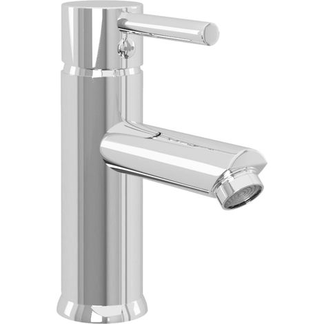 Grifo para lavabo de baño, grifo para lavabo, mezclador de baño, ducha, acabado Interior del hogar, 17,6 cm, cromado 020003518