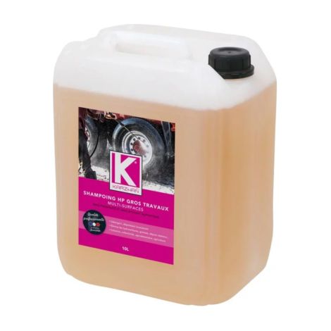 Bidon 10 litres shampoing concentré gros travaux spécial HP (1/4)