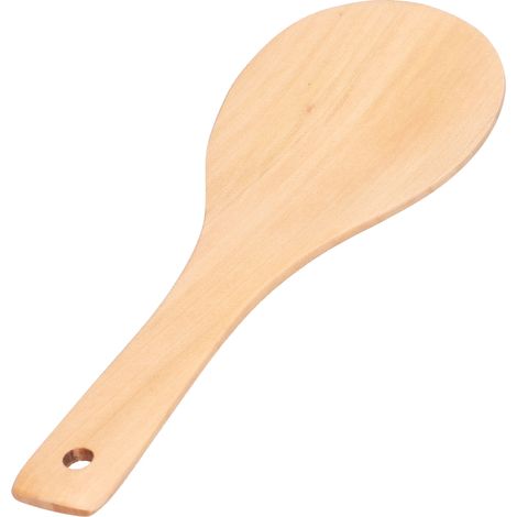 Pelle à tête ronde, cuillère à riz en bois antiadhésive, ustensiles de cuisine pour la maison (1/5)