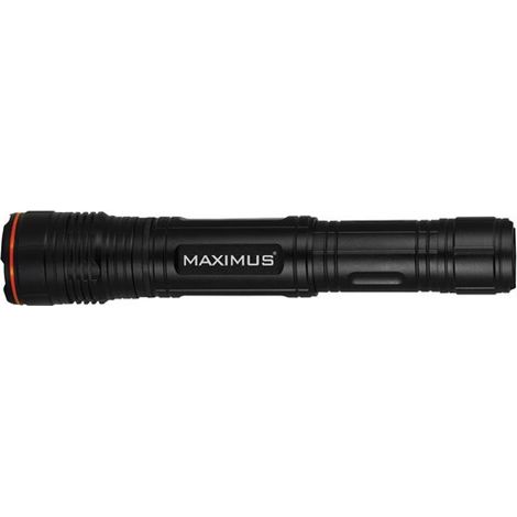 Wiederaufladbare Taschenlampe 10 W 600 Lm Schwarz - Maximus