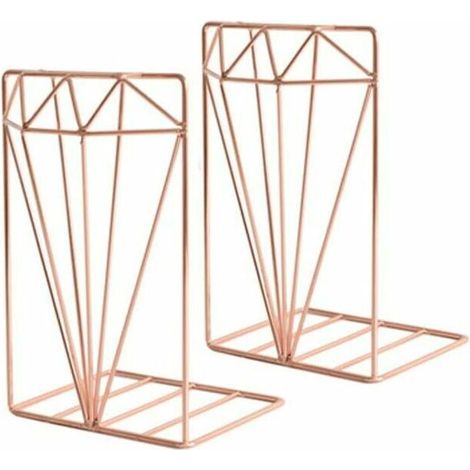 Green Mobility-Serrelivres, Serrelivres for étagères Serrelivres simples en fer forgé Personnalité de bureau Serrelivres créatifs Ornements École Rangement de bureau(2Pcs) (1/5)