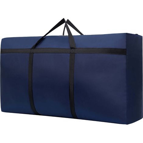 Sac De Rangement Pour Arbre De Noël - 120 X 60 X 60 Cm - Tissu Polyester Renforcé Et Enduit Pvc - Fermeture Éclair Double - Poignées Renforcées - 1 Pièce (1/3)