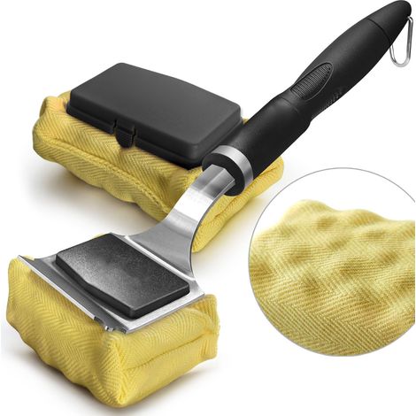 Brosse Barbecue, BBQ, Brosse pour Barbecue, Brosse de Nettoyage, Brosse à Barbecue sans Poils, pour Nettoyage Profond des Grilles en Fonte (1/5)
