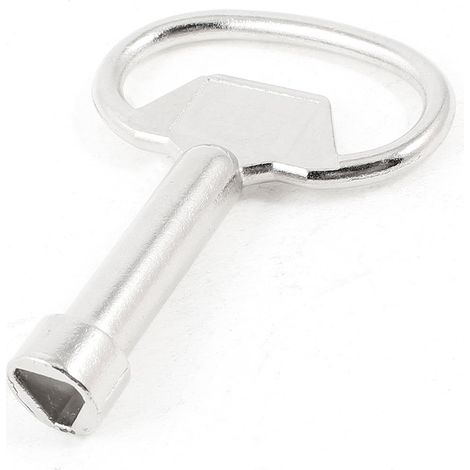 Clé Triangle Poubelle Pour Tiroir Armoire 9x8mm 68mm L (1/2)
