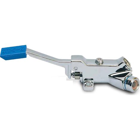 Rubinetto a pedale a pavimento per lavabo 275 mm in ottone cromato - River