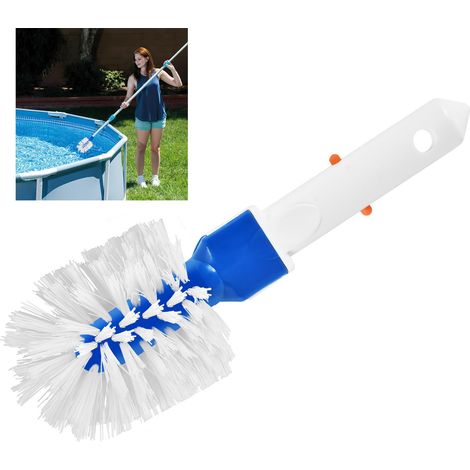 Brosse d'Angle pour Nettoyage Piscine - Accessoire pour Salle de Bain, Cuisine et Angles (1/5)