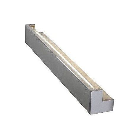 Applique murale intérieure gris argent longueur 610mm pour tube T5 fluo 24W ou LED (non incl) 230V IP43 L-line SLV