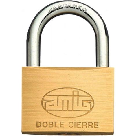 FPLUS candado 10-15 a/normal laton amig llaves iguales , Candado en latón con arco tratado de acero.

Arco normal  Y llaves iguales

Un cierre.

Incluye 2 llaves.
