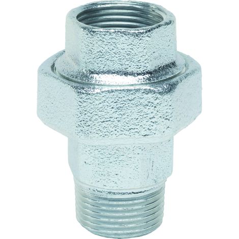 Gebo - Union droit mâle/femelle galva 3/8" - 3413V