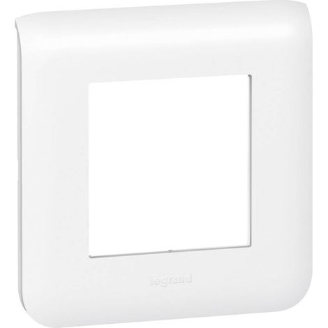 Legrand 078802 - Plaque Mosaic - 2 Modules - blanc