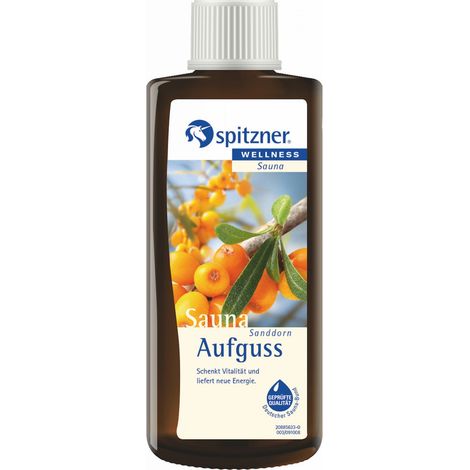Spitzner Saunaaufguss Sanddorn 190 ml Wellness Konzentrat 8850082