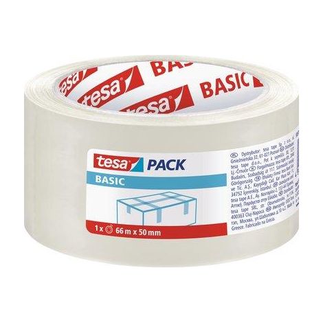 NASTRO IMBALLO TRASPARENTE PP 58570 TESA - PPL MM 50 ML 66- 36 pezzi