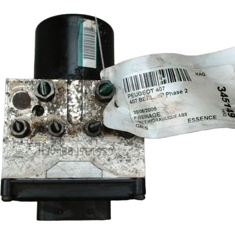 [PRODUIT D'OCCASION] Unite Hydraulique Abs PEUGEOT 407 Berl. Phase 2 2008-2011 ♻️ Ref Oe. 4541x3 - Garantie à vie (1/4)