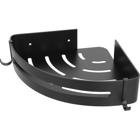 Étagère de douche en aluminium pour salle de bain, porte-shampoing, gel douche et savon, panier de rangement triangulaire (1/5)