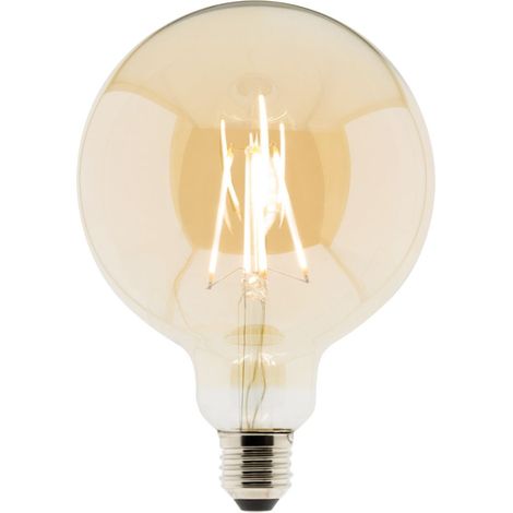Elexity – Ampoule LED filament ambrée 7W E27 720lm 2500K – Durée de vie 20000h – Équivalence 40W – Blanc chaud
