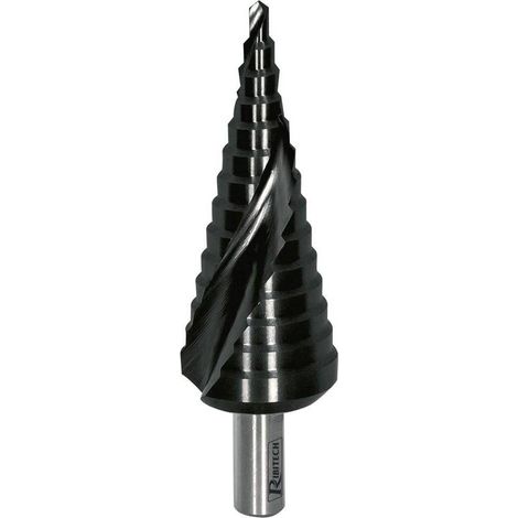 Foret Étagé Spiral Acier M35 HSS Cobalt 4 à 30 mm - Norme HSS - Précision et Durabilité - D-Work