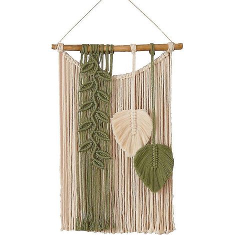 Macrame Wall Decor Boho Wall Art Nursery Room Decor Wall Decor Aesthetic Home Decor Chic Decor Gall (1/5)