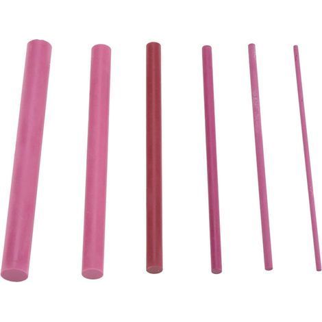 Pierre à Aiguiser Cylindrique, 6 Pièces Tige D’affûtage 3000 Grains, Accessoire D'affûtage De Pierre à Huile Pour Tous les Couteaux Outils De Cuisine (1/5)