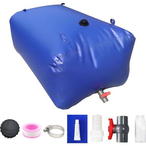 Réservoir d'eau pliable 50 L, portable et résistant à la sécheresse, pour camping, jardin et irrigation agricole (1/5)