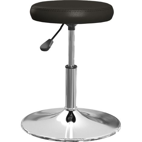 Lot de 6 Chaises à manger，Chaise de cuisine noir similicuir CFW57577 (1/5)