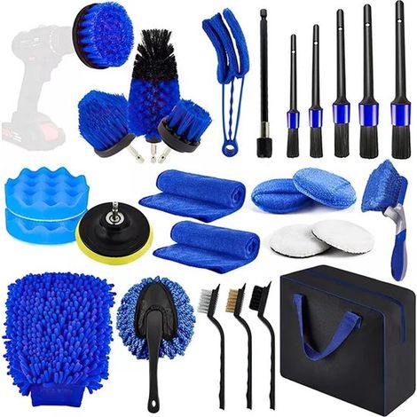 Brillance des pneus, entretien des pneus, brosse pour pneus, applicateur de brillance pour pneus, brosse de polissage pour voiture, applicateur d'entretien des pneus - Pneus de voiture brillants, prof (1/5)