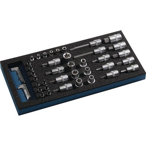 TECWERK Werkzeugmodul 46-tlg.1/3-Modul Steckschlü.TECWERK
