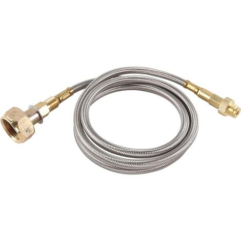 Adaptateur De Cartouche De Gaz, Tuyau De Réchaud, Tête De Conversion De Réservoir De Camping, Adaptateur De Bouteilles De Gaz GPL Domestique pour Camping (1/5)