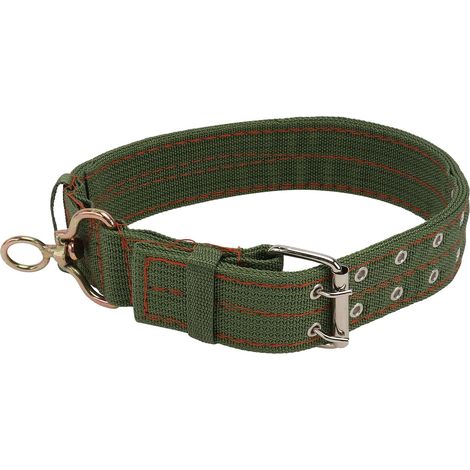 Collier pour Moutons Réglable en Toile Verte, 1 Pièce Équipement D’élevage, Usage Bétail, Conception Sûre et Fiable, Ne Blesse Pas le Cou (1/5)