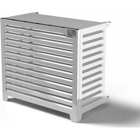 Cover Pompa di Calore 115x67x95 cm installazione a terra vicino la parete Big Blade XL Bianco (1/5)