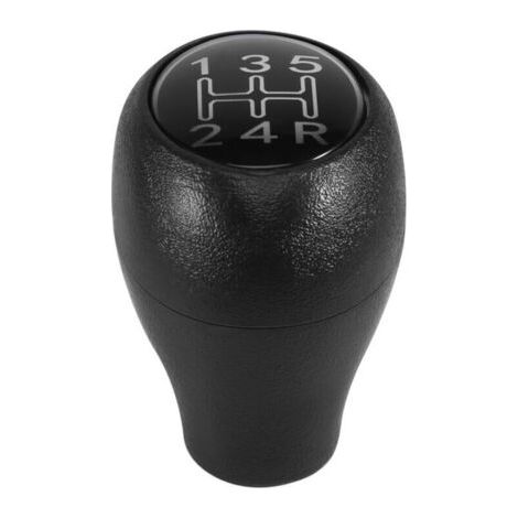 Pommeau de Levier de Vitesse de Voiture Manuel à 5 Vitesses Manette de Vitesse Levier de PoignéE pour 504 505 309 205 Argent ABS..DEBUNS (1/4)