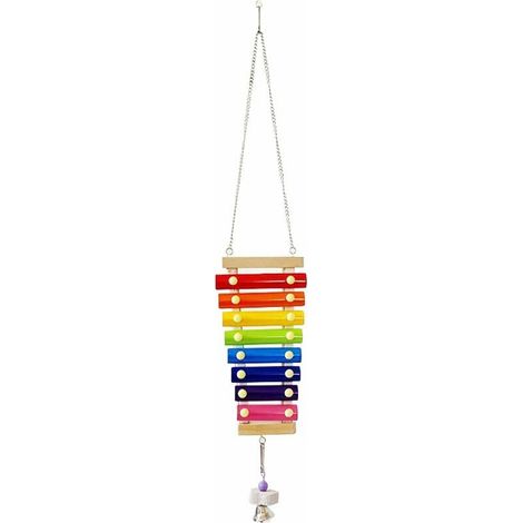 Xylophone Oiseau, Xylophone Perroquet, Poulet Xylophone, Produits pour Animaux Jouet Musical Poulet Oiseau Picorer Jouet Jouets Perroquet Poulet Pecking Jouet Poulet Coop Pecking Jouet (1/5)