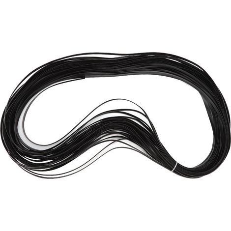 Reparaturset für Gartenmöbel aus synthetischem Rattan – Stühle, Tische und Sofas – Schwarz