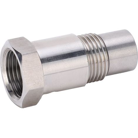 Adaptateur en Acier Inoxydable pour Capteur O2, Bouchon de Sonde Lambda M18 x 1.5, Solution pour FAP et Voyant Moteur (1/5)