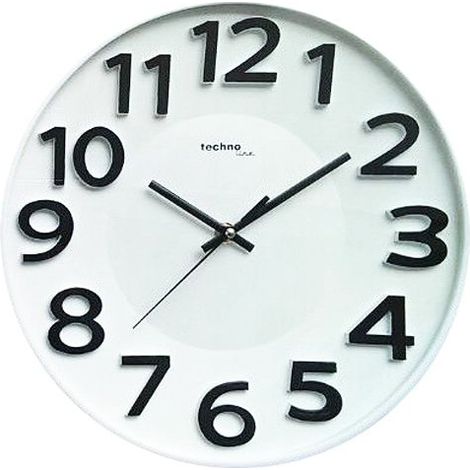 Technoline WT 4100 Weiss Wanduhr