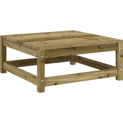 Maison Exclusive - Gartenhocker 70x70x30 cm Kiefernholz Imprägnie (1/5)