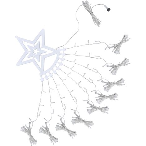 LED-Solar-Lichterkette, Sternenlichterkette, Weihnachtsbaumdekoration oder Lichterkette für Feste, Hochzeiten und Partys (1/5)