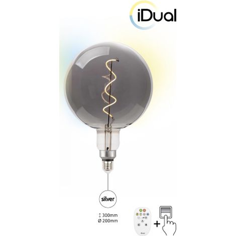 LAMPADINA IDUAL LED CON FILAMENTO CON CONTROLLO CON TELECOMANDO
