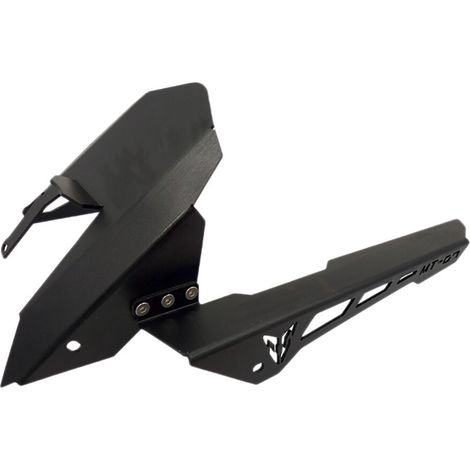 Parafango posteriore con protezione catena nera per motociclette MT-07 e FZ-07 (modelli 2013-2020).