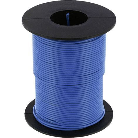 econ connect KL025BL50 Litze  1 x 0.25 mm² Blau 50 m