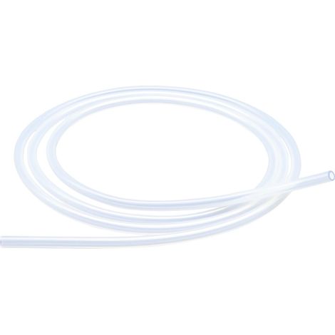 Tuyau en silicone de 2 mm ID x 4 mm OD - 5 mètres, Tuyau de qualité alimentaire flexible en silicone transparent pour transfert de pompe (1/5)