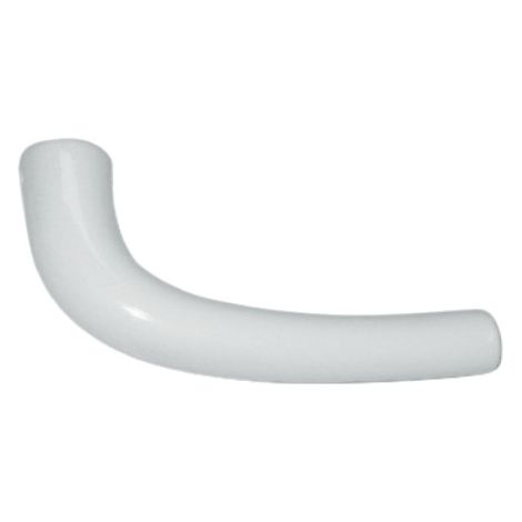 Poignée de porte MOTTURA 9840023A blanche finition métallique