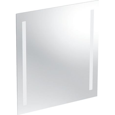 Geberit 500.586.00.1 OPTION specchio 60 cm con illuminazione led posizionata a destra e sinistra | Prezzi e offerte su Tavolla.com (1/4)