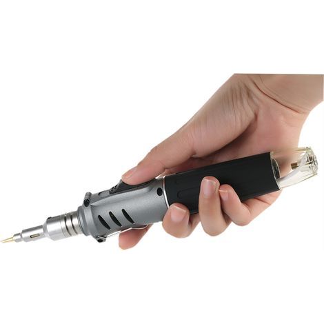 Kit de soudage professionnel 10 en 1 avec fer à souder à gaz butane type stylo, 26 ml, torche HS-1115K (1/5)