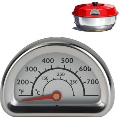 Thermomètre Compatible avec Omnia, Thermomètre De Four En Acier Inoxydable Avec Sonde De 7 Cm, 0–400 °c, Thermomètres De Cuisine, Thermomètres De Grill, Alimentaire Accessoires (1/5)