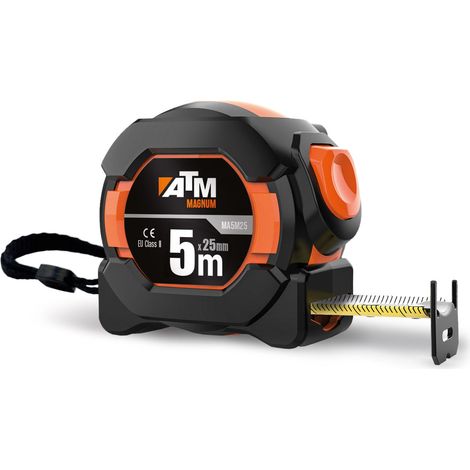 Flexómetro ATM 3m x 16mm con freno automático y diseño ergonómico