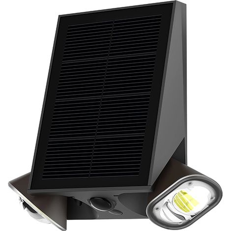 Lámpara viking sr39 solar LED sensor movimiento 800 lúmenes