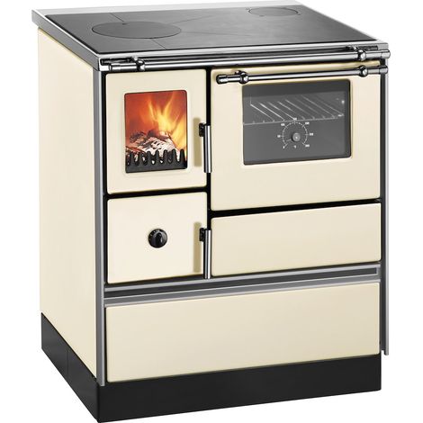 Holzherd K76F-70 Westminster 70cm,Rechts,Elfenbein,7,6kW