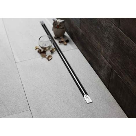 Caniveau de douche en acier inoxydable CONFLUO SLIM LINE-55 cm-- (1/5)