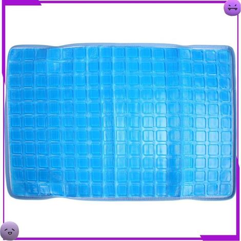 Coussin d'oreiller en gel rafraîchissant, grande , lisse, plat, fort refroidissement (1/4)