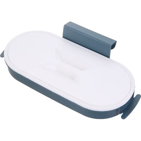 Porte-sacs poubelle avec couvercle, armoire de rangement, porte-sacs poubelle à suspendre à la porte d'un placard de cuisine, porte-sacs poubelle mural, sac de rangement pour la cuisine, articles ména